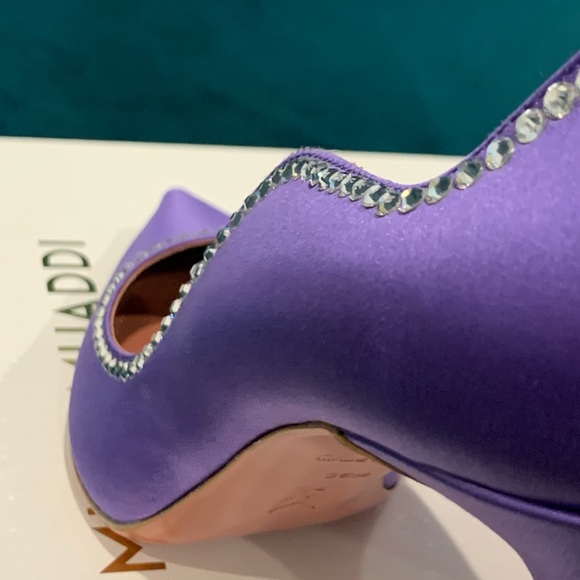 SOLD- Amina Muaddi Pump Size 36.5 - Picture 5 of 7